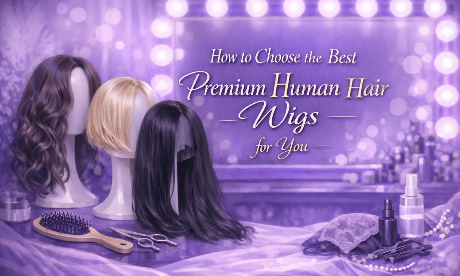 Premium Human Hair Wigs